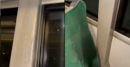Nagranie z poznańskiego autobusu. "Szampan wylewa się"