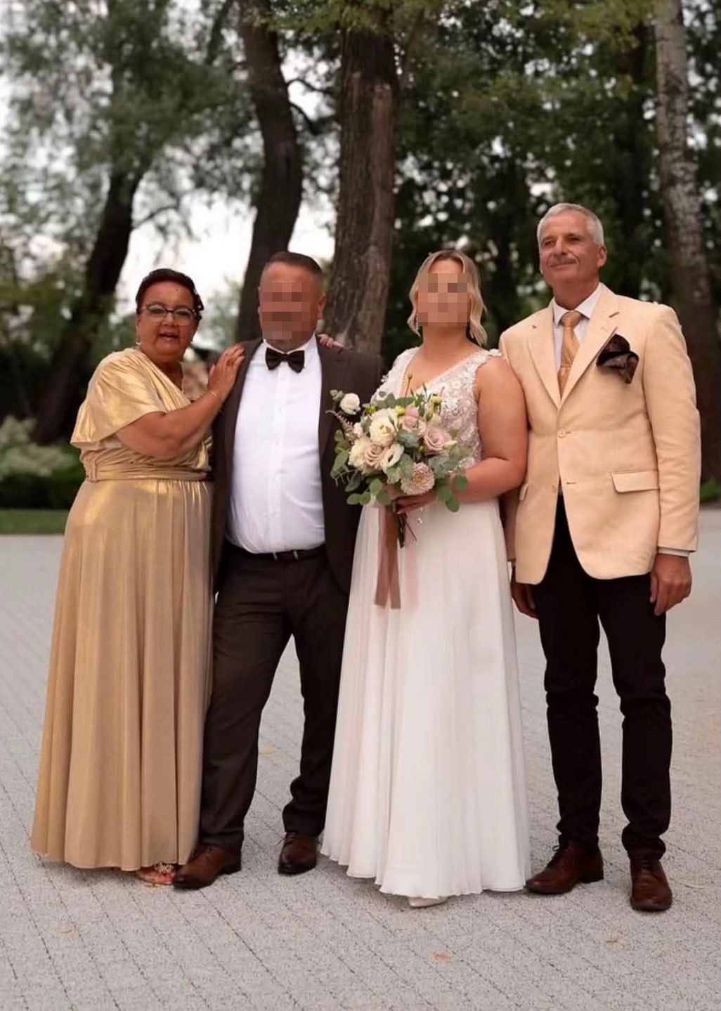 Izabela Zeiske chwali się weselną stylizacją