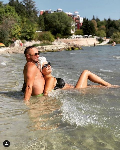 Magdalena Narożna na wakacjach w Bułgarii