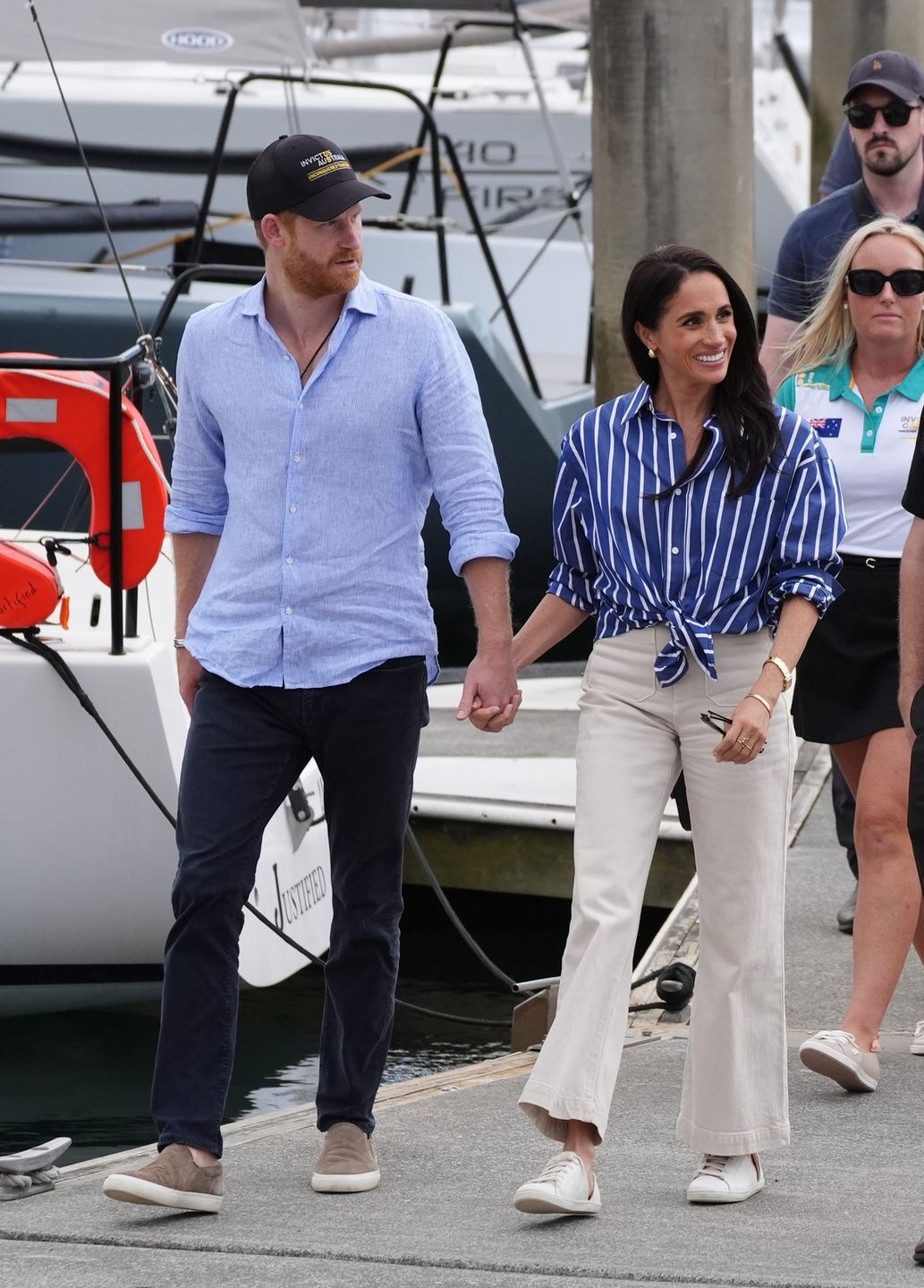 Meghan Markle i książe Harry w Australii