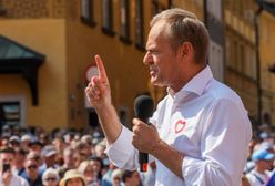 "Absolutny rekord". Tusk nie mógł się powstrzymać na marszu