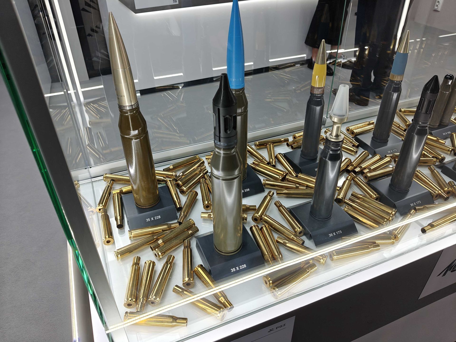 Produkowane przez Mesko naboje.