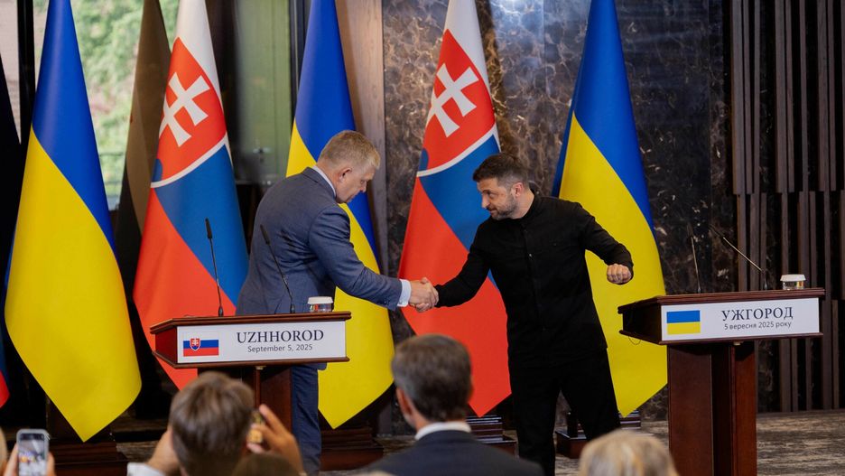 Robert Fico / Wołodymyr Zełenski 