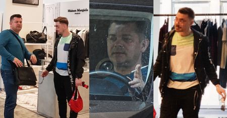 Zenek Martyniuk i syn marnotrawny buszują między wieszakami w luksusowym butiku (ZDJĘCIA)
