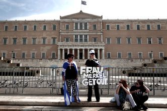 Angela Merkel w Grecji. Krwawi jej serce