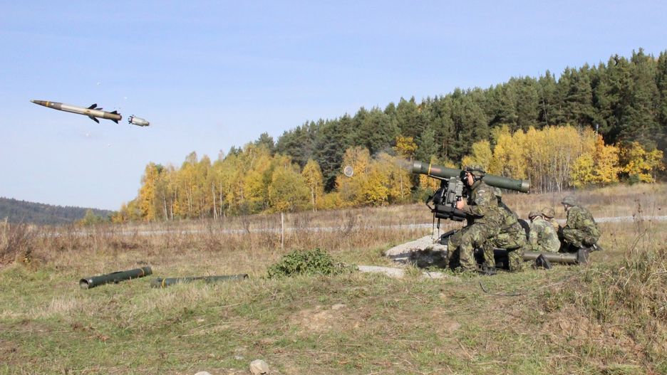 Poligonowe strzelanie systemu RBS-70 NG.