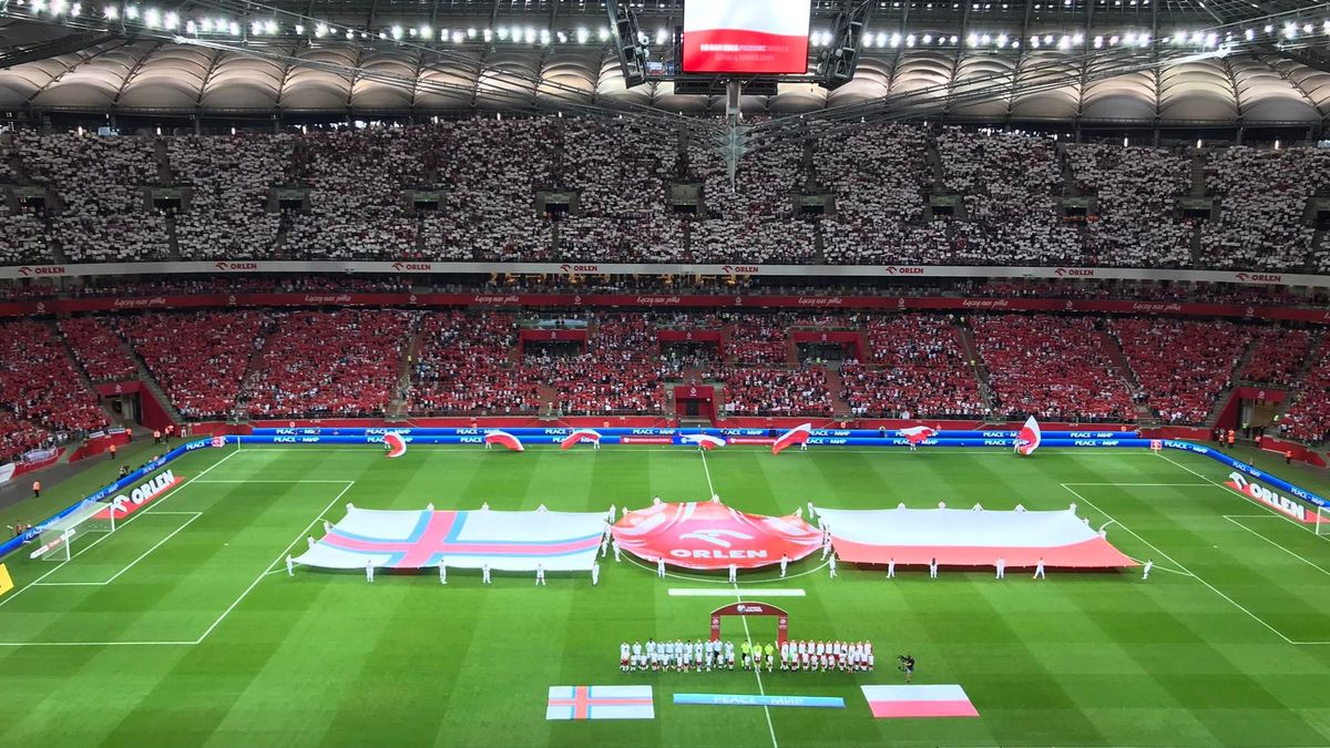 WP SportoweFakty / Mateusz Skwierawski / Trybuny podczas meczu Polska - Wyspy Owcze