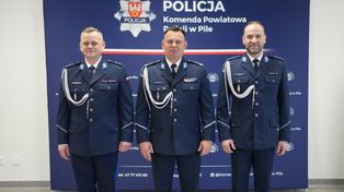 Piła: Nowe kierownictwo Komendy Powiatowej Policji