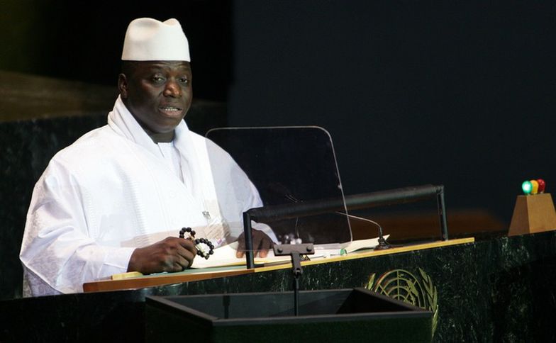 Yahya Jammeh, prezydent Gambii