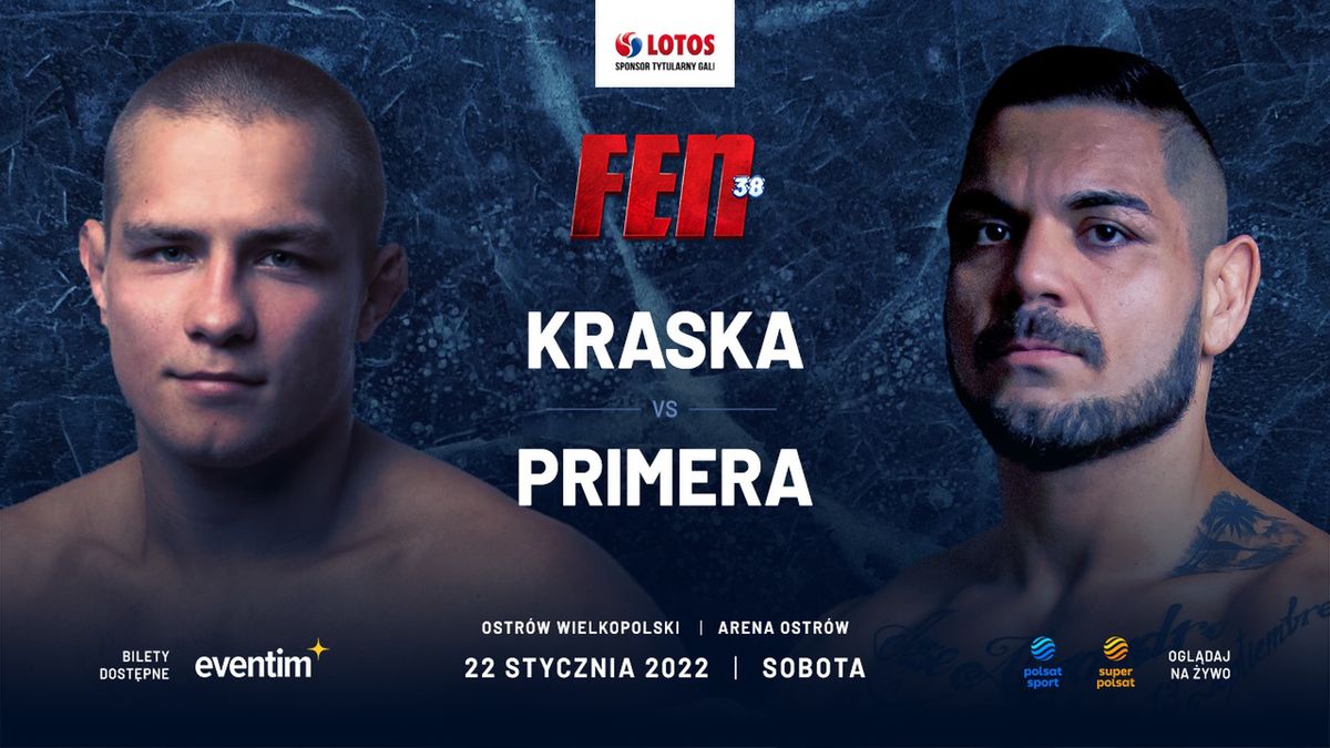 Tato Primera podejmie Kamila Kraskę podczas gali FEN 38: LOTOS Fight Night