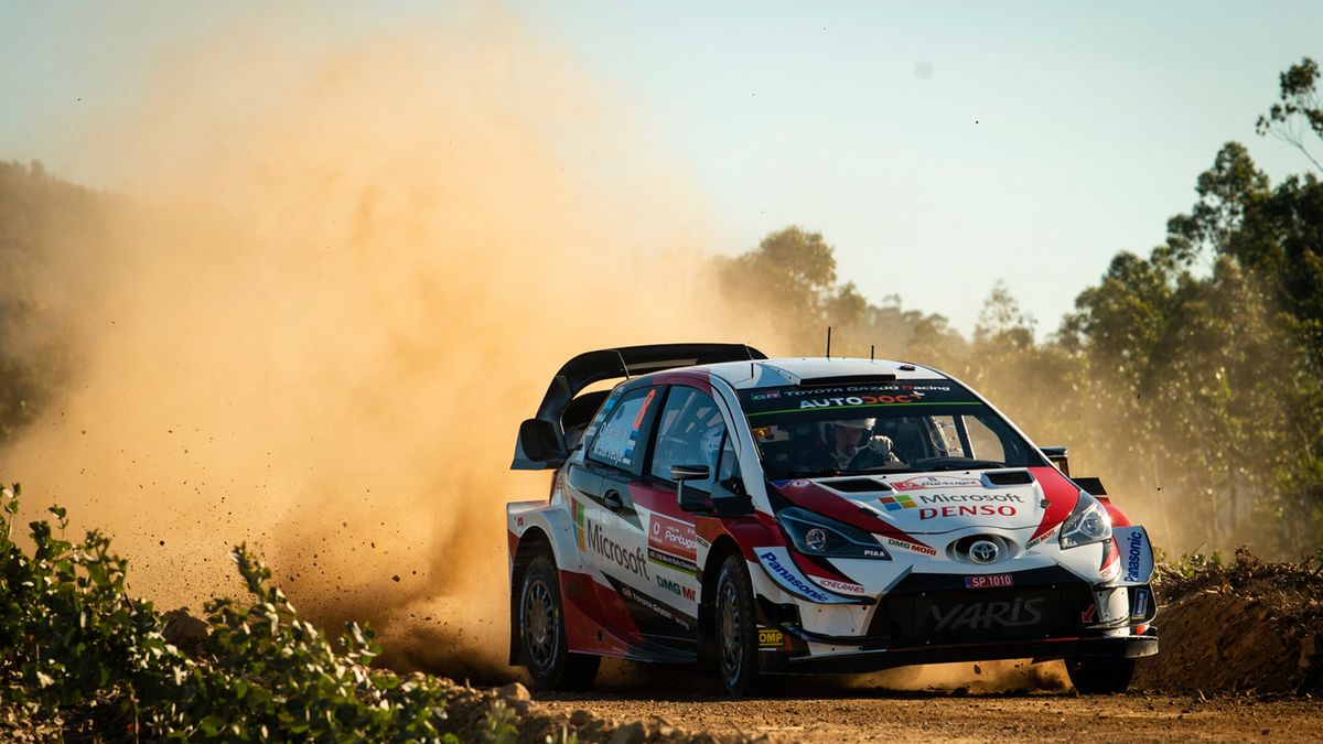 Materiały prasowe / Red Bull / Na zdjęciu: Ott Tanak na trasie Rajdu Portugalii