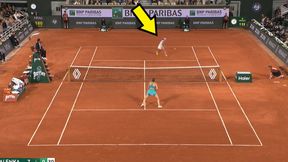 Niesamowita akcja Świątek. Potem wygrała już tylko cztery punkty! [WIDEO]