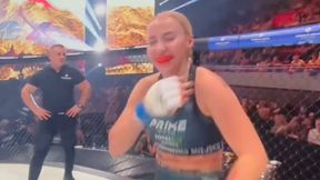 Skandal na gali Prime Show MMA! Marianna Schreiber sfaulowana przez narożnik przeciwniczki!