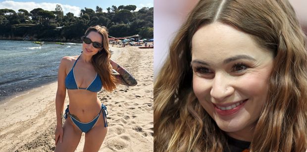 Odziana w bikini Ewelina Lisowska wygina śmiało ciało na tle włoskich krajobrazów. Dolce vita? (FOTO)