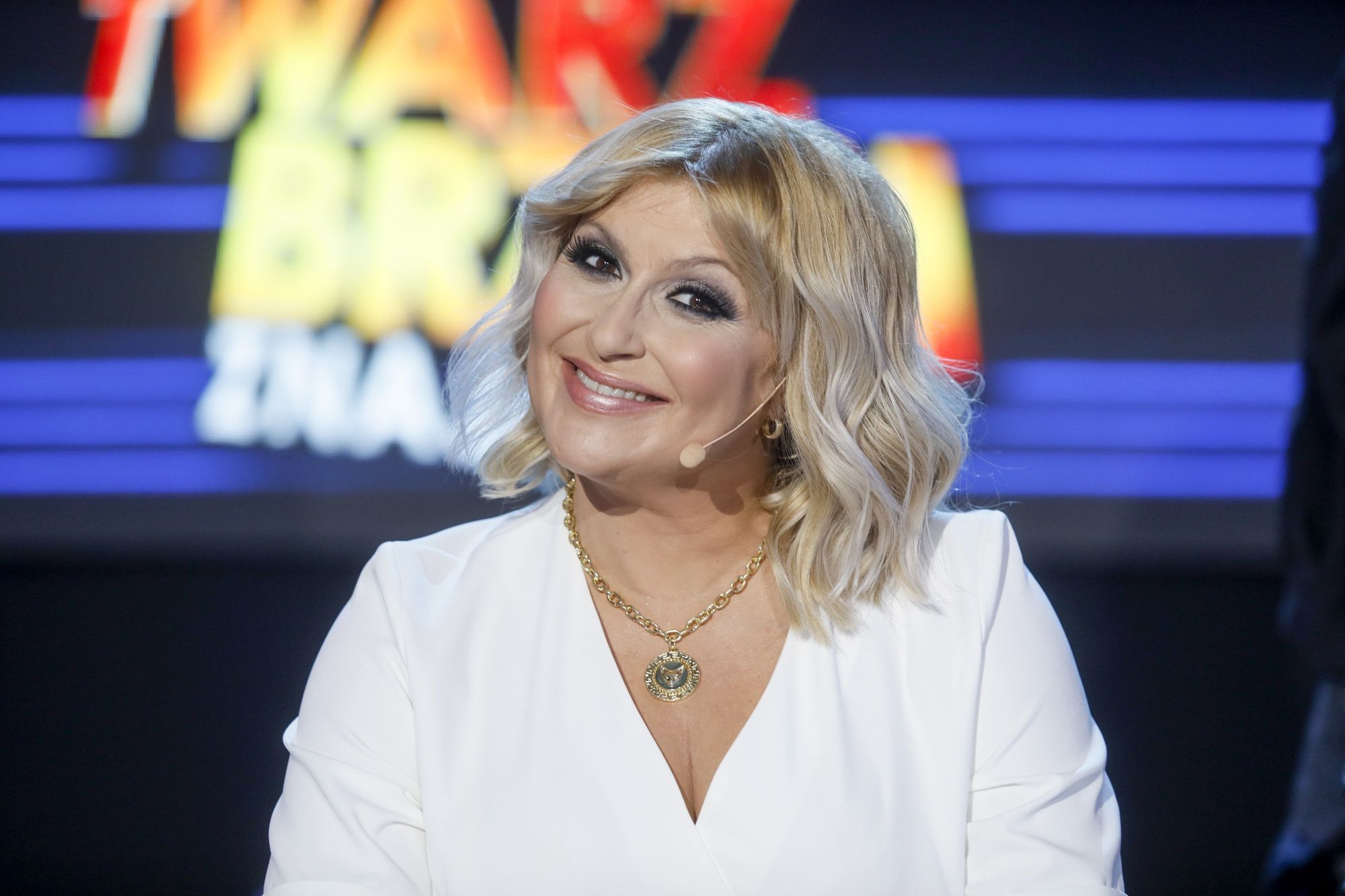 Katarzyna Skrzynecka pozuje bez makijażu
