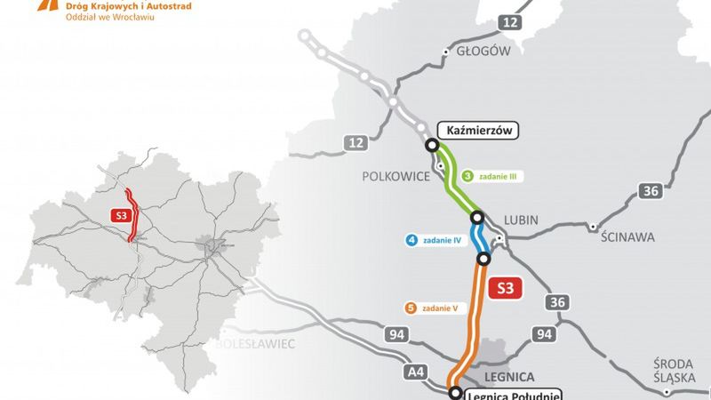Wkrótce kierowcy przejadą kolejnymi odcinkami trasy S3