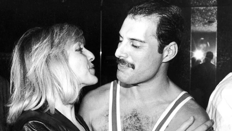Mary Austin i Freddie Mercury,1984 r.