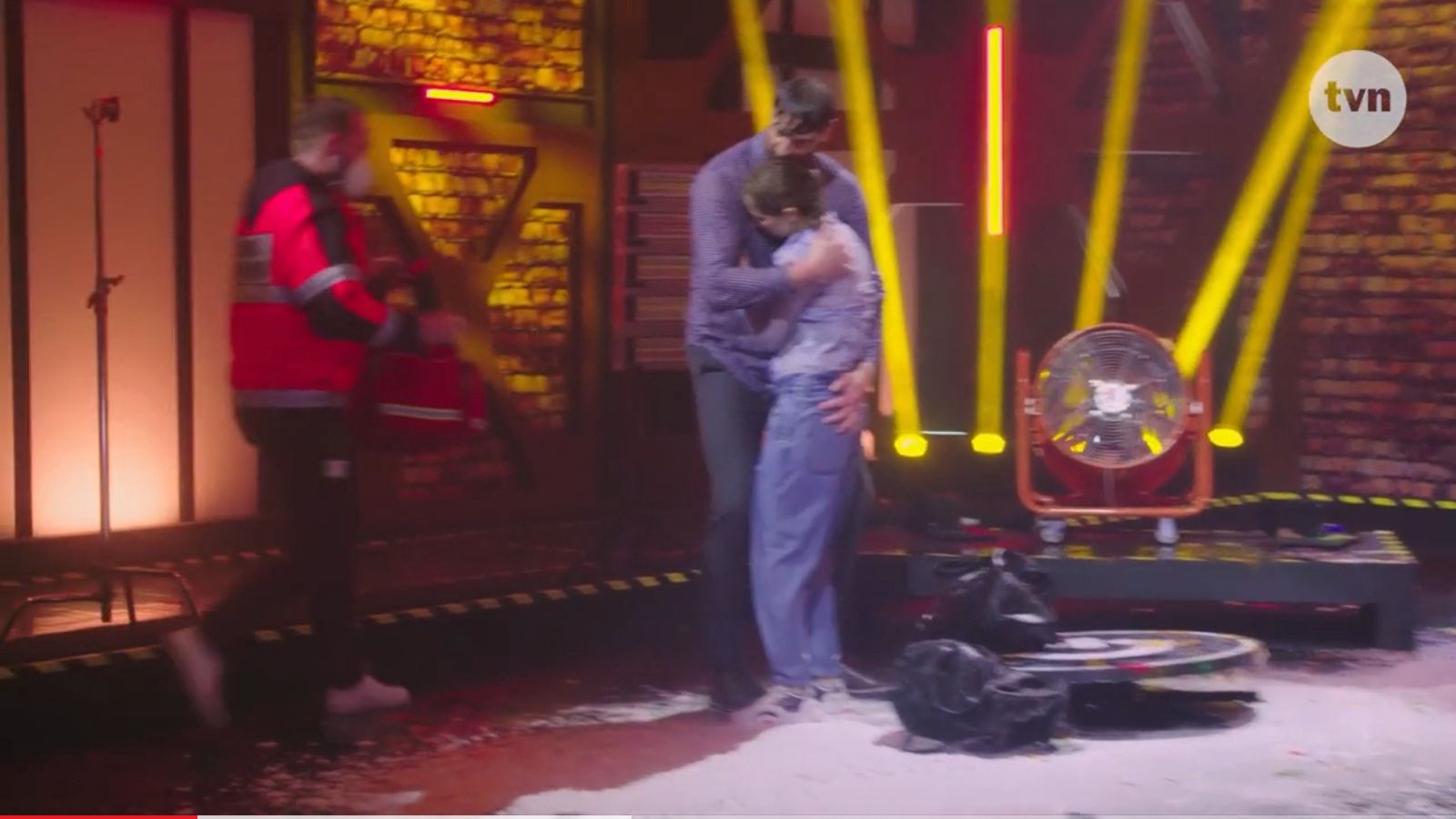 Piotr Gruszka z żoną w "Power Couple"