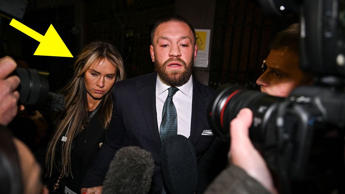 Getty Images / David Fitzgerald/Sportsfile / Na zdjęciu: Conor McGregor z partnerką