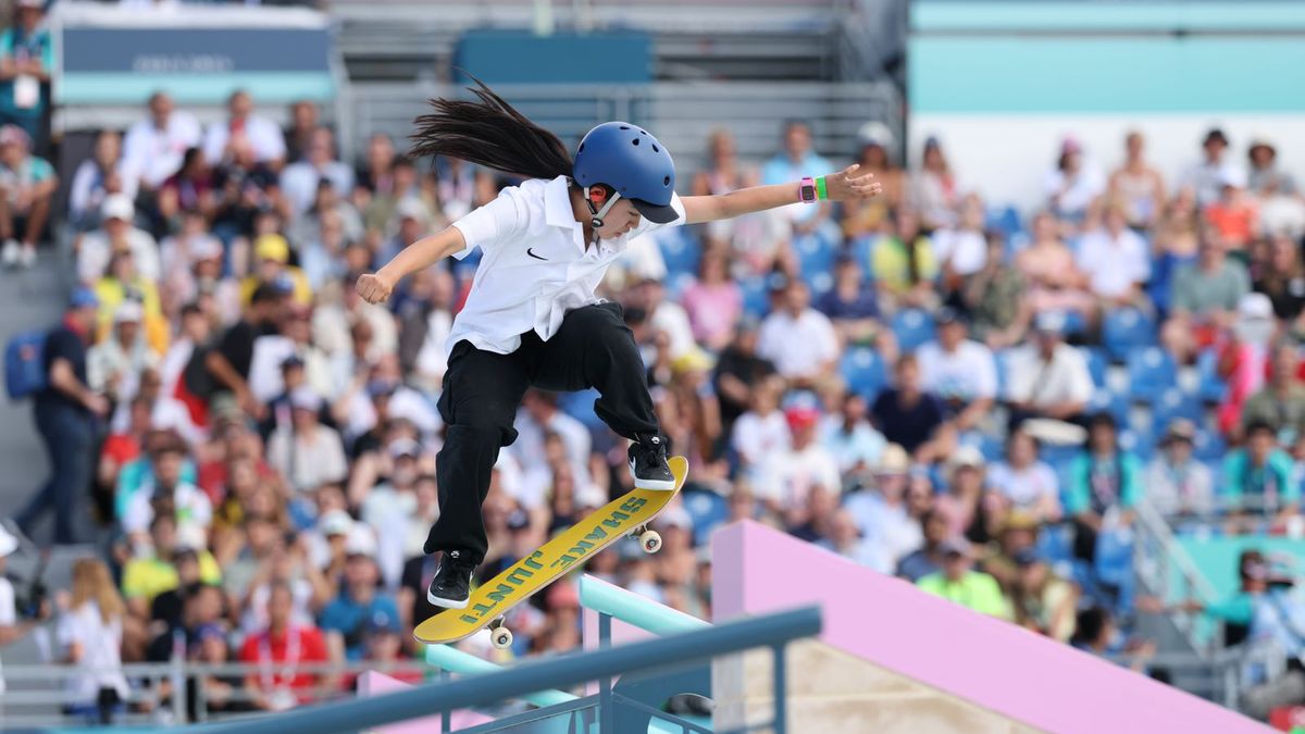 Getty Images /  Sheng Jiapeng / Skatebord na igrzyskach w Paryżu