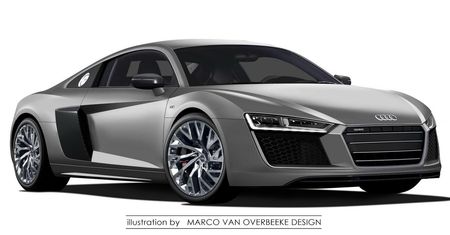Czy tak będzie wyglądać nowe Audi R8?