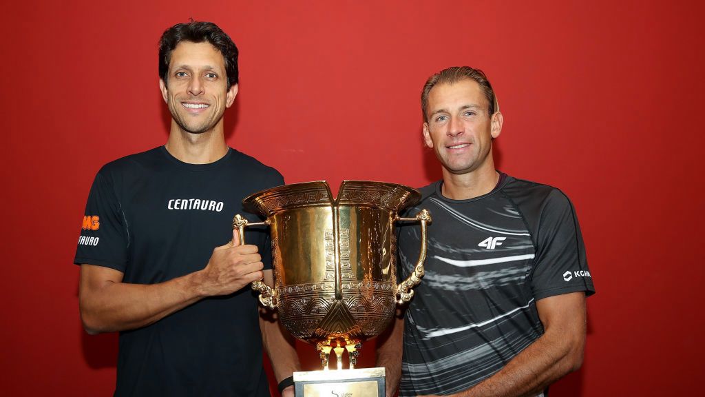 Getty Images / Lintao Zhang / Na zdjęciu: Marcelo Melo i Łukasz Kubot, mistrzowie China Open 2018