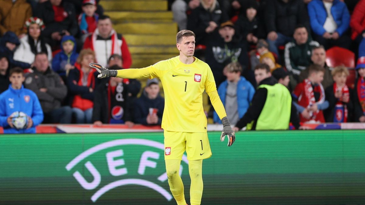 Wojciech Szczęsny, najlepszy zawodnik kadry w meczu z Czechami