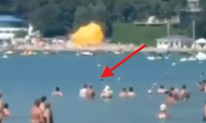 Dron rozbił się na plaży w Rosji. Nie żyje troje dzieci