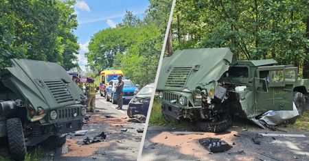 Groźny wypadek z udziałem US Army. Na miejscu śmigłowiec LPR