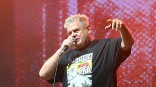 Stalowa Wola: Kazik Staszewski z zespołem "Kult". Dał czadu na błoniach nad Sanem