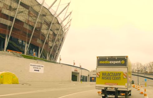 Media Expert wspiera szpital tymczasowy na Stadionie Narodowym