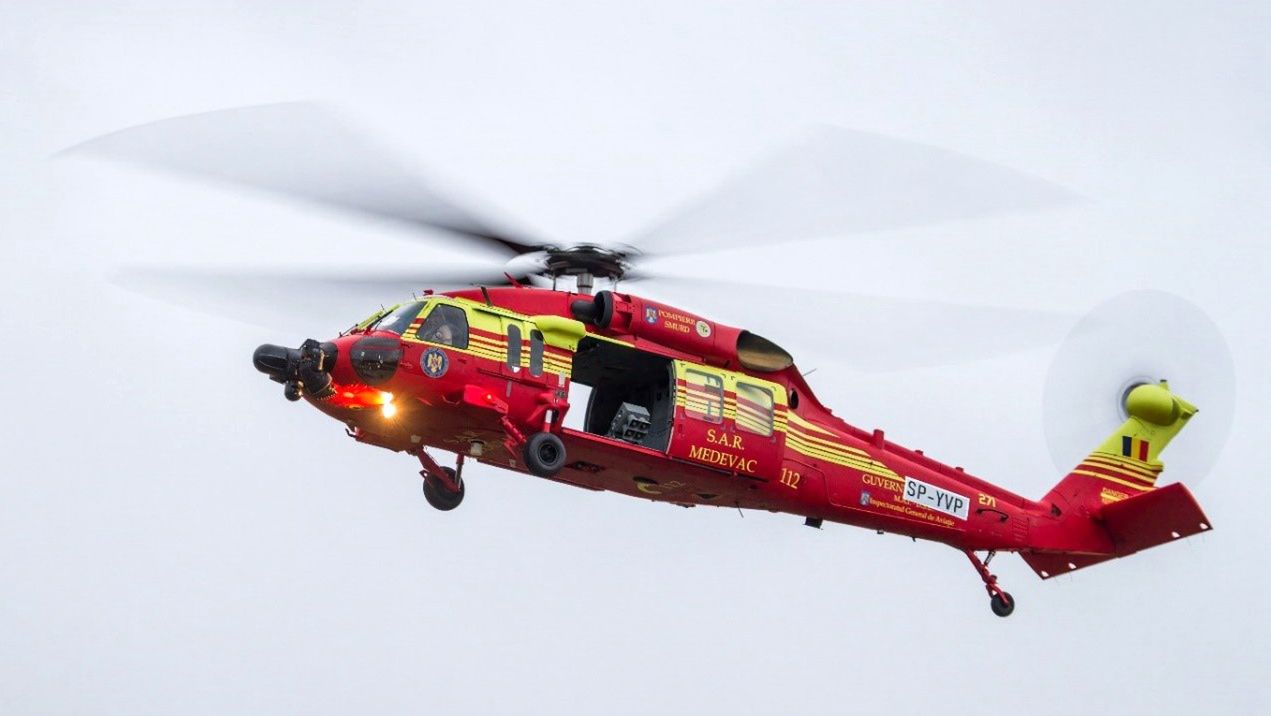 Rumuński S-70M przeznaczony dla służb ratunkowych
