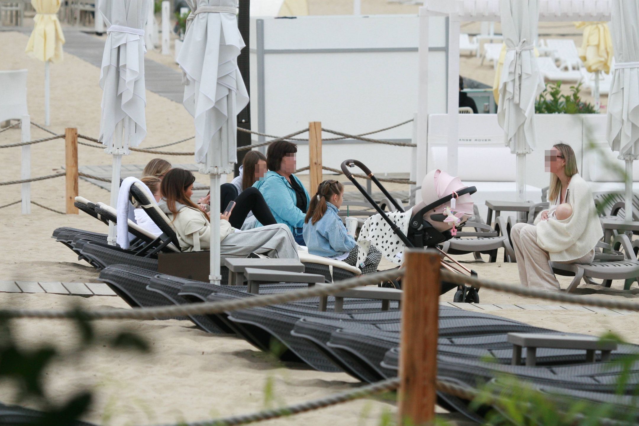 Natalia Siwiec na sopockiej plaży