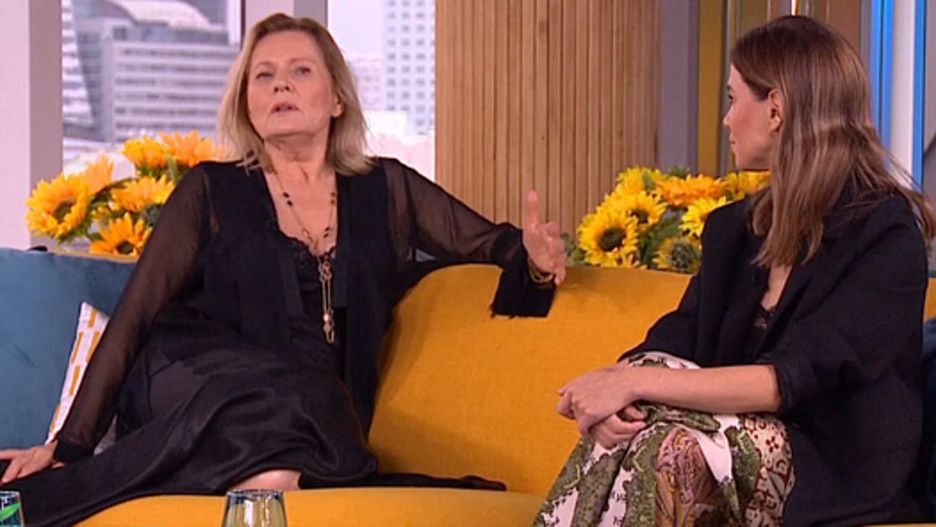 Grażyna Szapołowska nie czuła skrępowania w studiu TVN