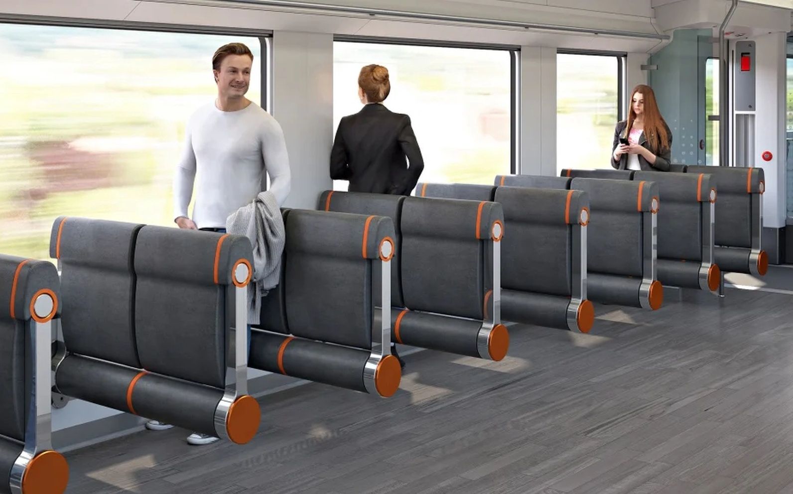 Pendulum Seat - siedzenia złożone