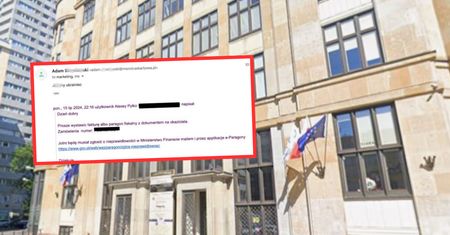 Napisali mu w mailu: "je***y Ukrainiec". Autorem dyrektor w Mennicy Skarbowej