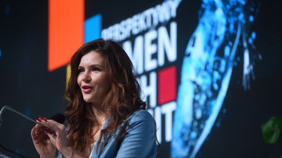 Wanda Buk na konferencji "Women in tech"