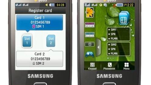 Nowe Dual sim od Samsunga: B5722 i C6112 1