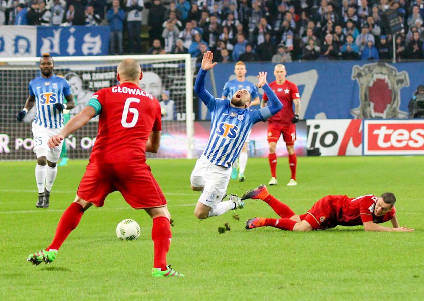 Lech tylko remisuje z Wisłą Kraków 1:1