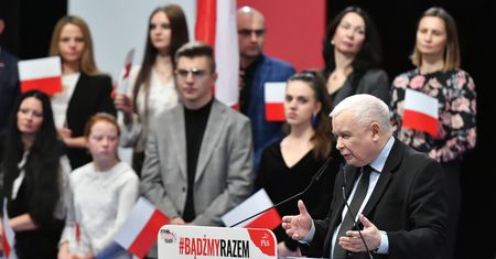 Przedziwna wpadka Kaczyńskiego. Pomylił "żółty" z "rudym"