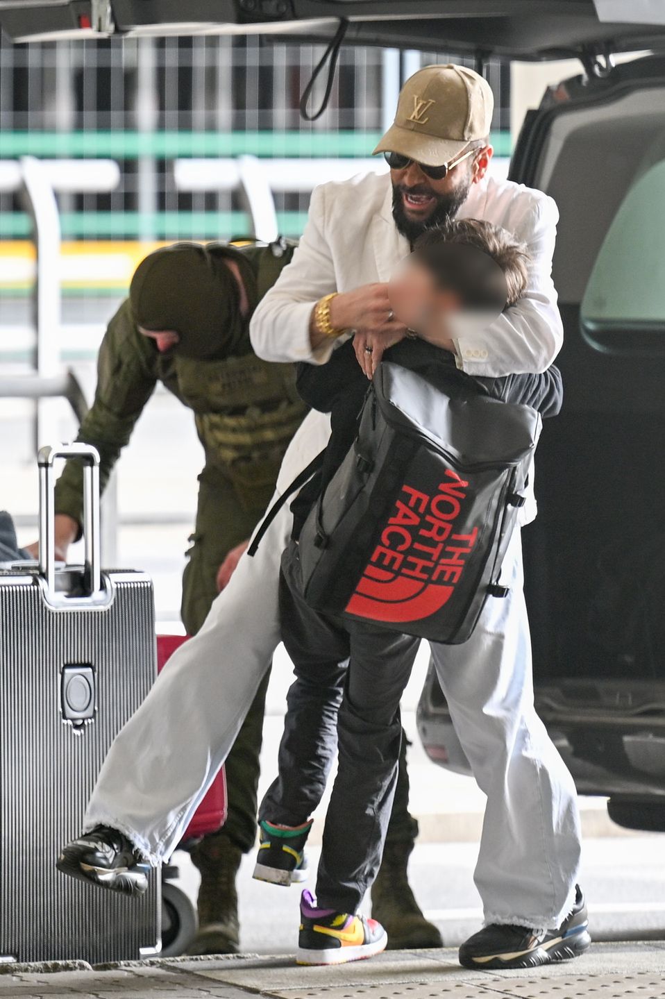 Krzysztof Rutkowski z synem