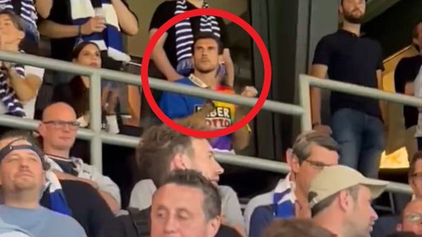 Twitter / Max Backhaus / Goretzka kibicuje Bochum