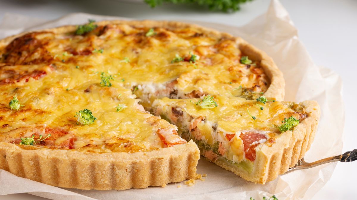 Quiche z kapustą - Pyszności