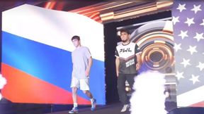 Rosjanie zmierzyli się z Amerykanami. Była flaga i hymn