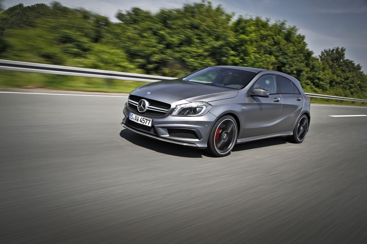 Mercedes-AMG A45 tej generacji miał nawet 381 KM