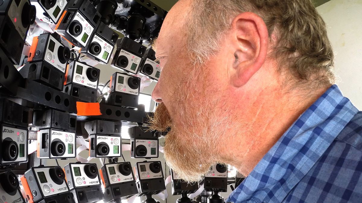 4-wymiarowy portret zarejestrowany dzięki 53 kamerom GoPro 1