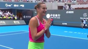 Sabalenka na pełnych obrotach. "Pchała mnie na wyższy poziom"