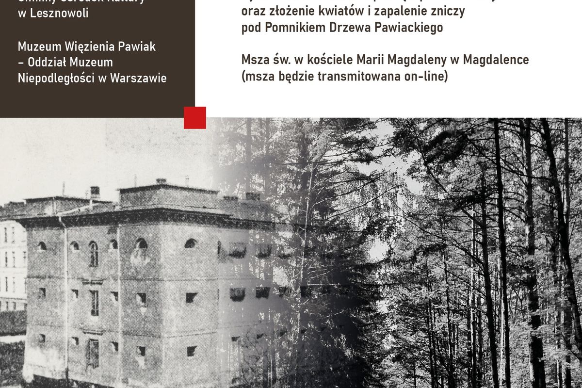 Warszawa. W czwartek 78. rocznica zbrodni w Magdalence