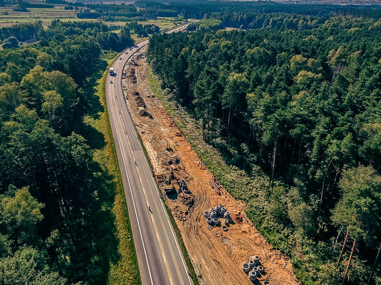 Na razie ruch odbywa się tylko jedną nitką