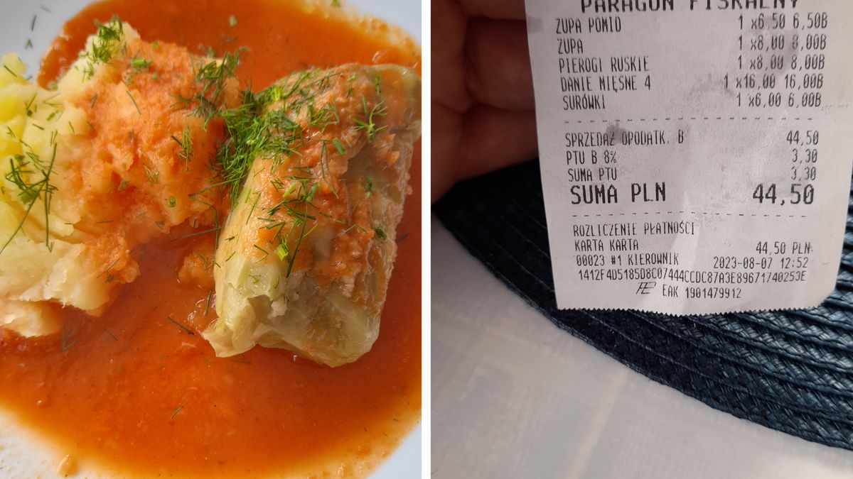 Pan Adam przekonuje, że da się zjeść "na mieście" bez paragonu grozy